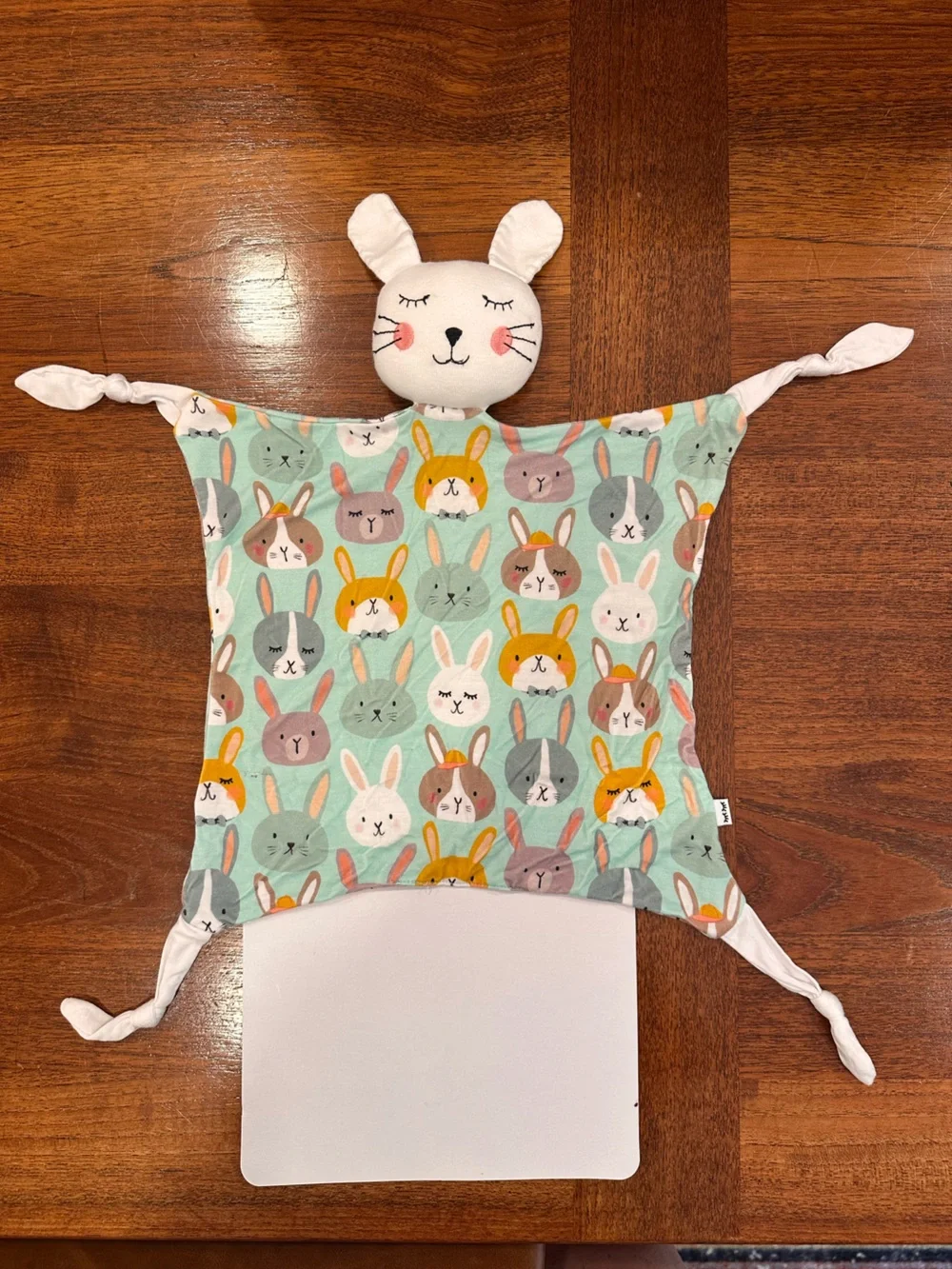 NWOT Little Sleepies Rad Rabbits Sleepyhead Bunny Lovey